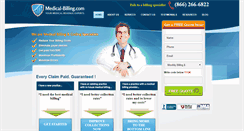 Desktop Screenshot of medical-billing.com